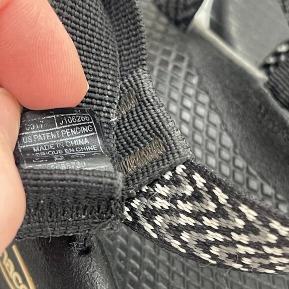 Chaco ZX/2 Classic Boost Black Adjustable Hiking Sandals Shoes J106266 Womens 6 - Picture 5 of 9